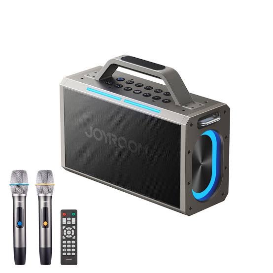 Joyroom Wireless Speaker with Two Microphones Pies MW03